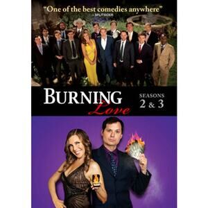 Burning Love Seasons 2 & 3 DVD Comedy Series – Paramount Release